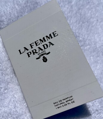 PRADA LA FEMME EAU DE PARFUM SPRAY FOR WOMEN 0.05 Oz / 1.5ml DISCONTINUED