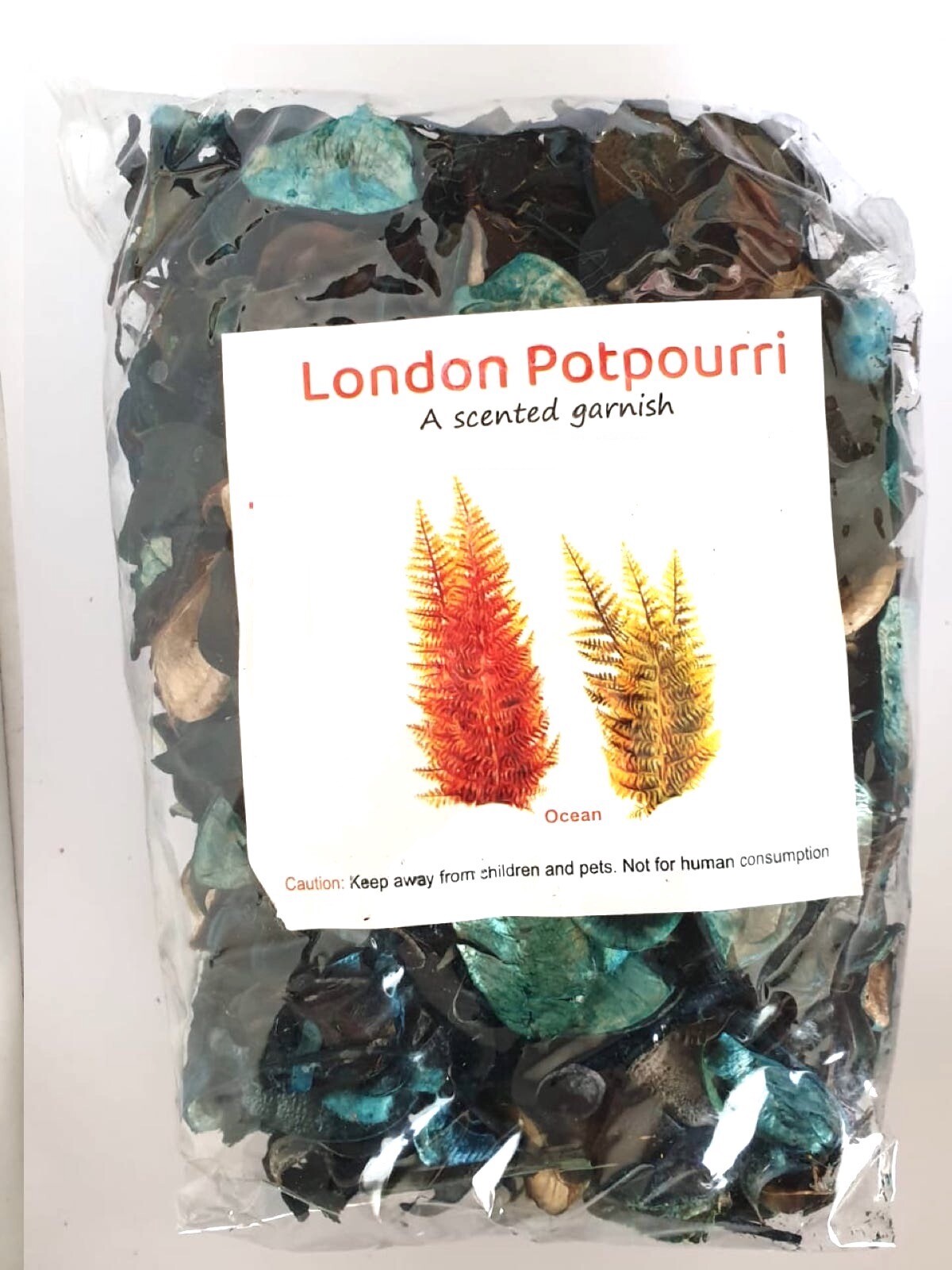 London Potpourri OCEAN Scented  with flower home DECORATION+8ml perfume