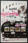 Tony Hawk's American Wasteland Print Ad Game Poster Art PROMO Original PS2 Xbox