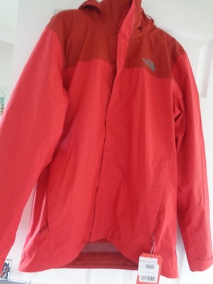The North Face Evolve II TRI Herren Muster Kapuzen Jacke Mantel Gr. M NEU + ETIKETT