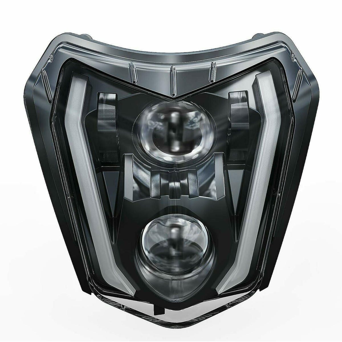 Phare LED Mofomotor Pour KTM EXC/SXF, KLX, XR, KXF, WR - 75W Avec DRL - Neuf