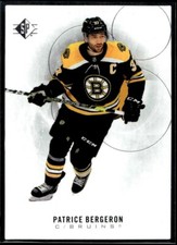 2020-21 SP Authentic Patrice Bergeron Boston Bruins #31