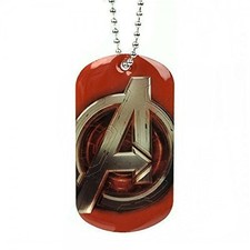 Avengers Logo Dog Tag Necklace NEW