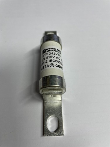 Fusibile MERSEN BTSD42V80 80A fusibile 415V Ferraz Shawmutt JPSF780 - Foto 3 di 5
