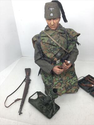 1/6 DRAGON CUSTOM 13TH SS CROATIAN DIV “HANDSCHAR” MORTAR MAN K-98