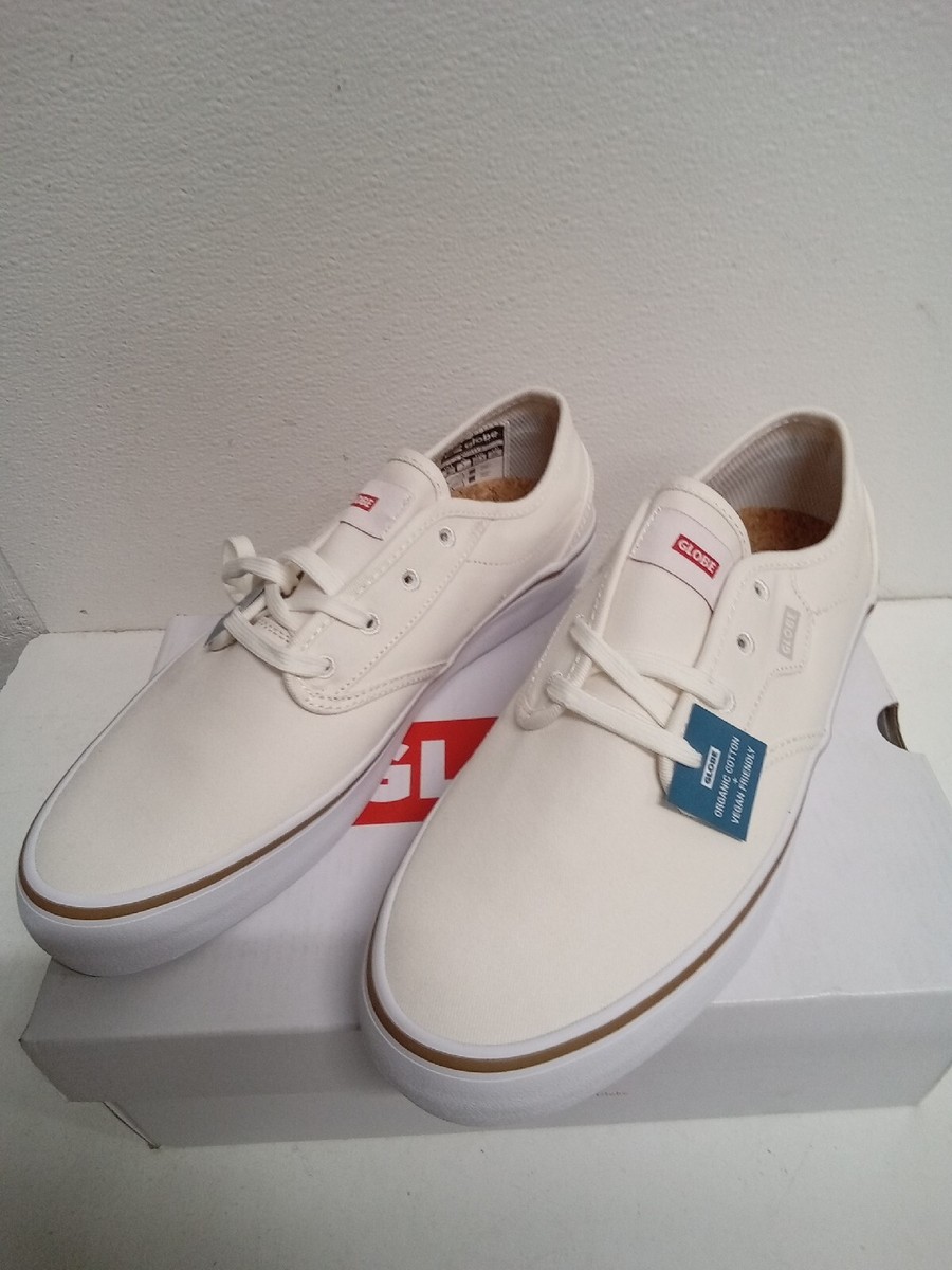 Globe Skateboard Shoes Motley II Strap Organic White men's #2r2a