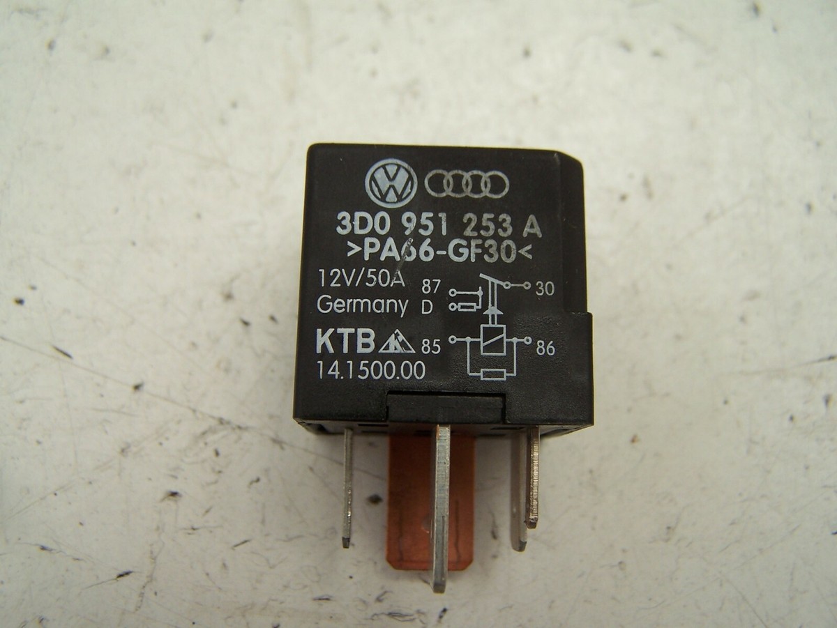 Relais électrique 525 3Q0 951 253 4 - Modèle Enfichable Pour Véhicules