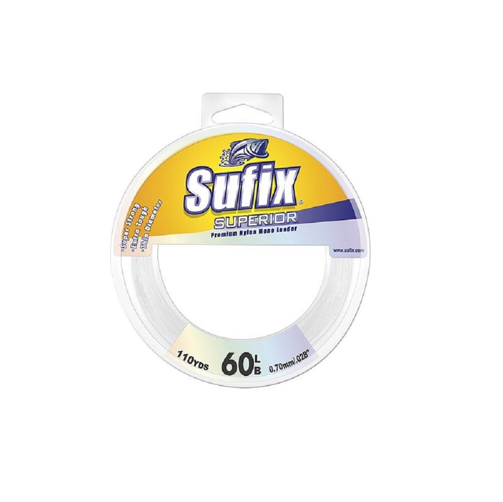 Шнур шнура Sufix Superior Clear Leader Schlagschnur 1,40мм / 200 фунтов / 100 м