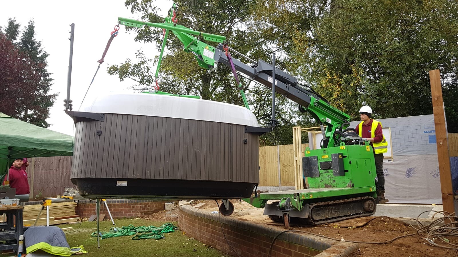 Mini hot tub crane eBay