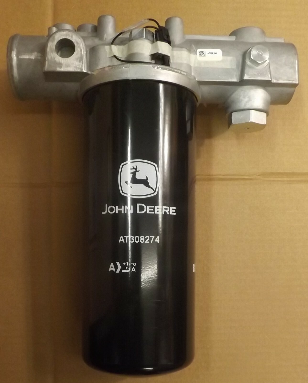 OEM John Deere 310 410 Hydraulic Filter Head AT312567 Filter AT308274