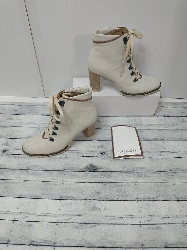 Coach white cheap boots