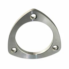 2'' 2in 3-Hole Bolt Exhaust Header Test Pipe Adapter Weldable Flange Stainless