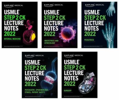 Kaplan USMLE Step 2 CK Lecture Notes 2022, Paperback by Kaplan, Inc. (COR), B...