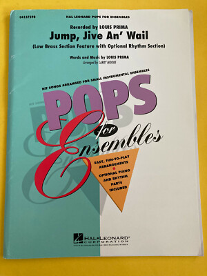 Jump, Jive An' Wail, Low Brass with opt. Rhythm Section, arr. Larry Moore