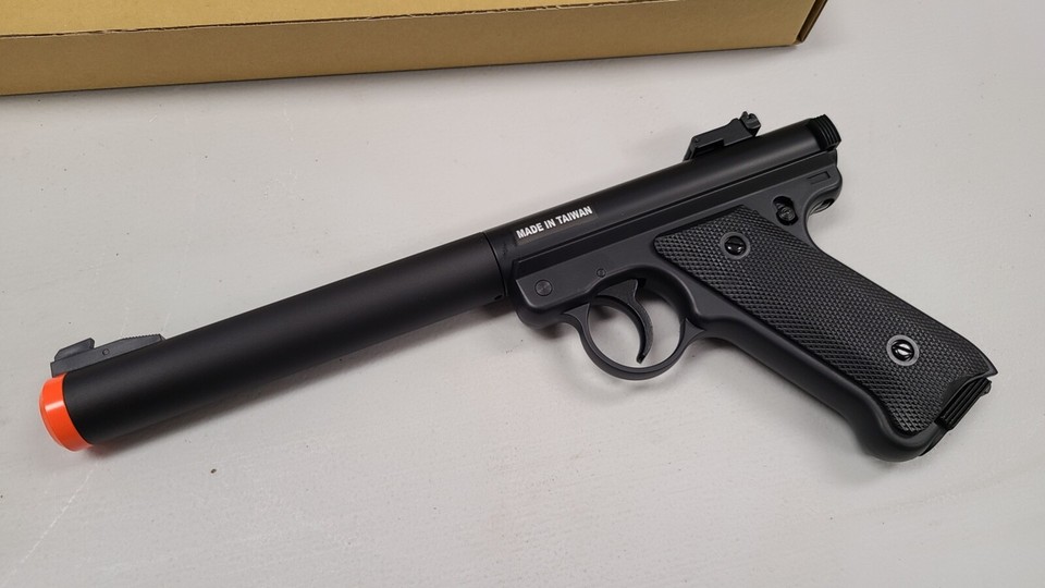 Gear Gemtech High Power 400 FPS Oasis Airsoft Gas Pistol Black