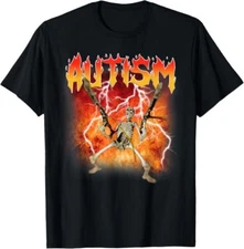 Autism Skeleton Funny Oddly Specific Dank Meme T-Shirt