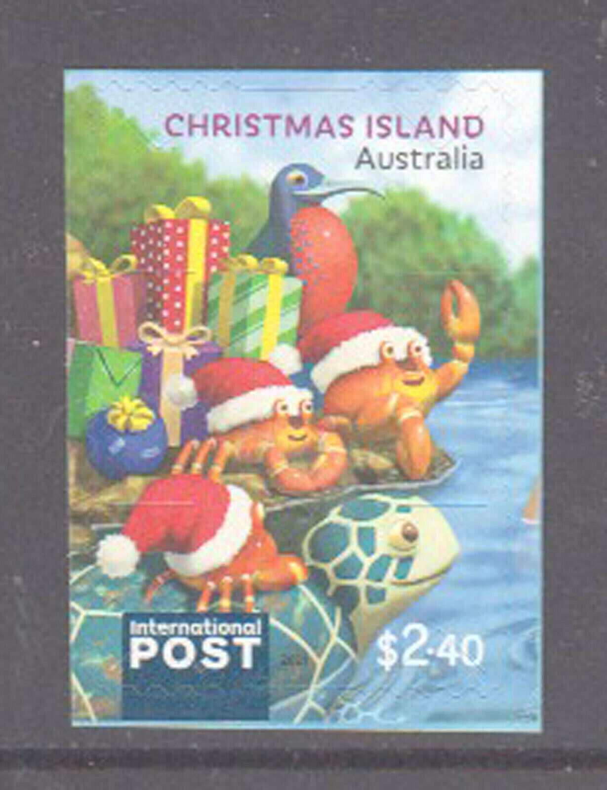 Christmas Island 2021 International Post booklet Max 84% OFF trust stam