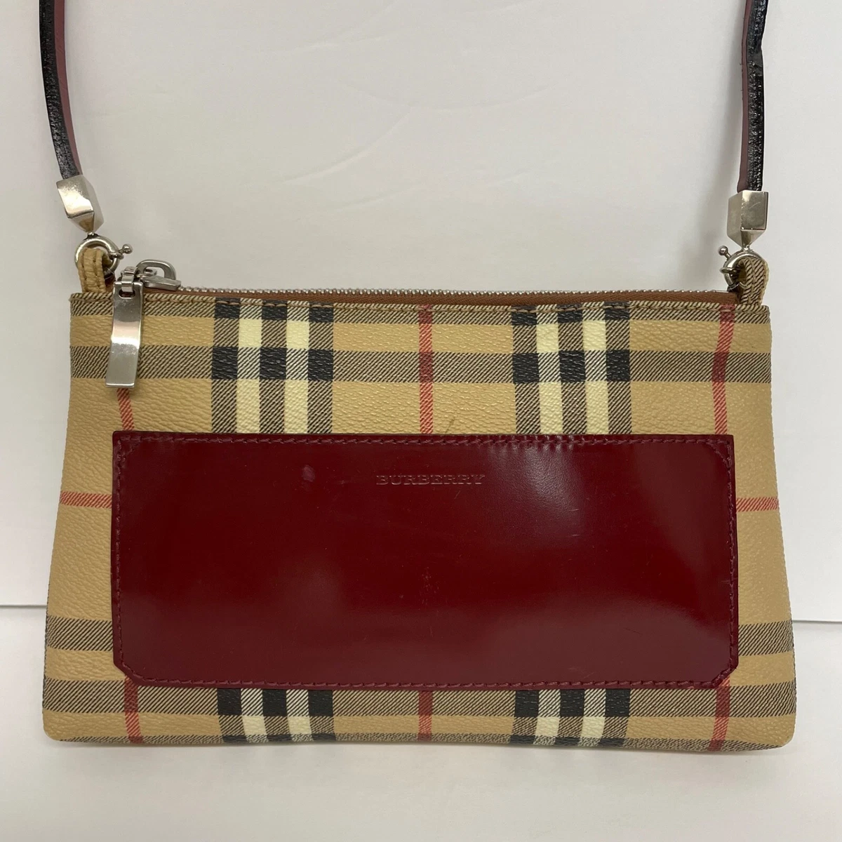 100% AUTHENTIC Burberry Mini Pochette Shoulder Bag