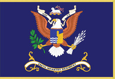 Rectangle Flags - 296th Infantry Regiment - ALERT IT IS
