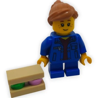Lego Town twn254 Kind Mädchen Jacke Feinkostladen 31050 2016 Minifigur Ersatz - Bild 1 von 4