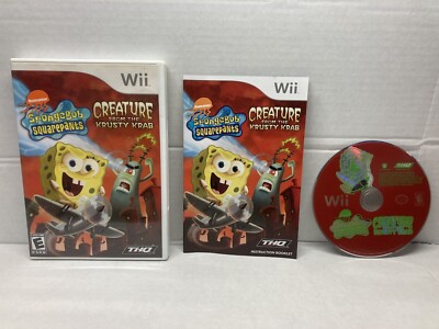SpongeBob SquarePants: Creature from the Krusty Krab (Nintendo Wii, 2006)