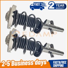2X Front Shock Struts Assys w/EDC For BMW 3 4 Series F30 F31 228i 428i 430i RWD