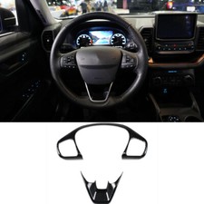 Adatto per Ford 2021-2025 Bronco Sport Coprivolante Pannello Coprivolante Rifiniture Carbonio