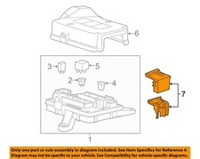GM OEM 16-23 Camaro Electrical Fuse Relay-Junction Block 84081785