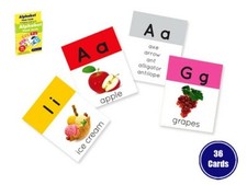 ABC Flash Cards Alphabet Words early year Game Educational Learning Gift Prescho