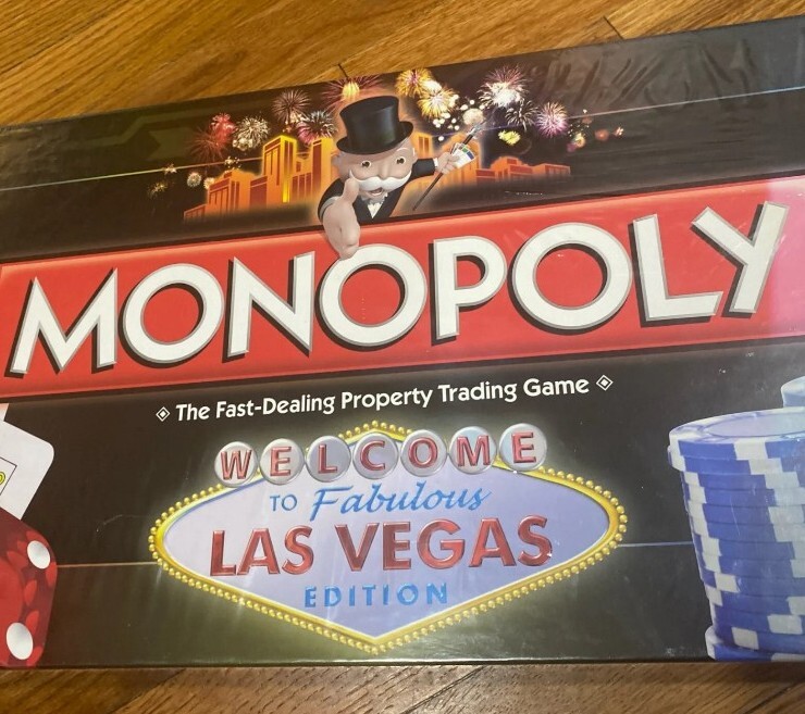Monopoly Las Vegas Edition Board Game 2009 Hasbro for sale online