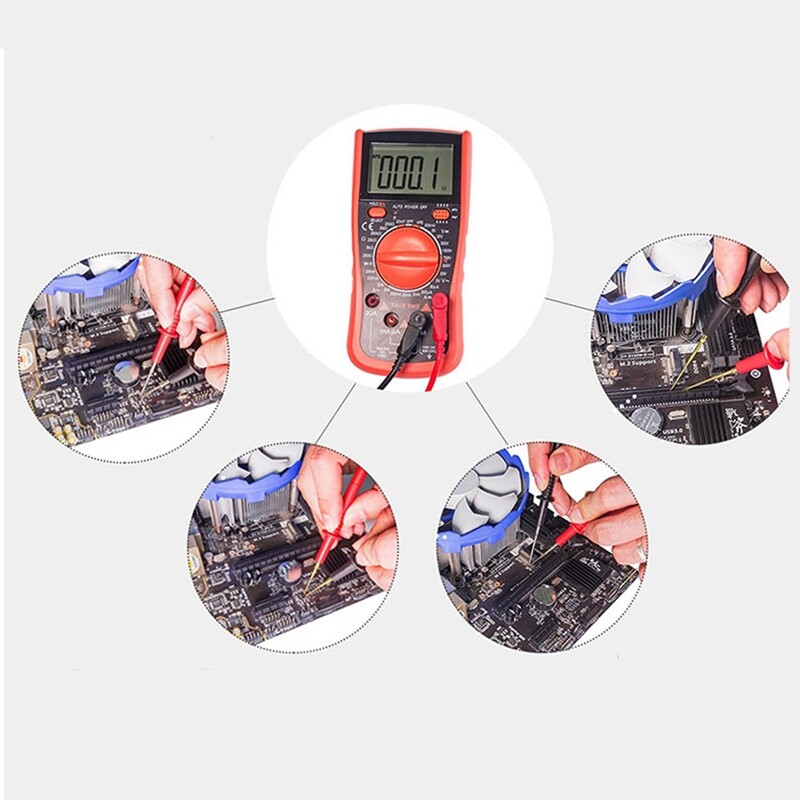 104-teiliges Multimeter Messleitungsset - Komplett-Set Für Kfz-Diagnose & Elektronik