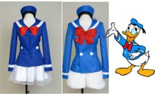 Donald Duck Cosplay Costume Fancy Suit custom made