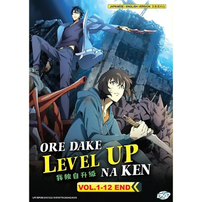 DVD Anime Solo Leveling Complete Series (1-12 End) English Dub