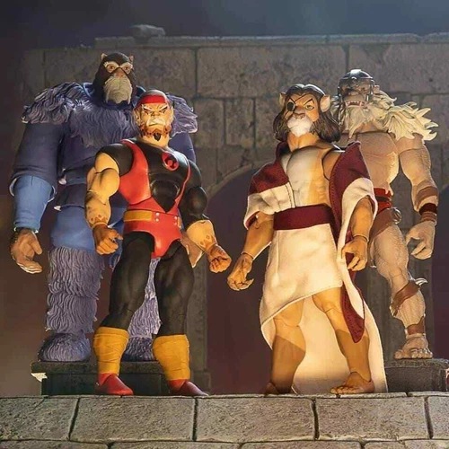 Super7 Thundercats Ultimates LYNX-O, PUMM-RA, MONKIAN, and SNOWMAN Set