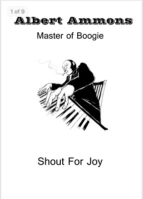 ''Shout For Joy'' von Albert Ammons Noten