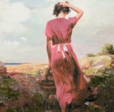 Pino  Windy Day  Artist Embellished Limited Edition Canvas AP Hand Signed, COA