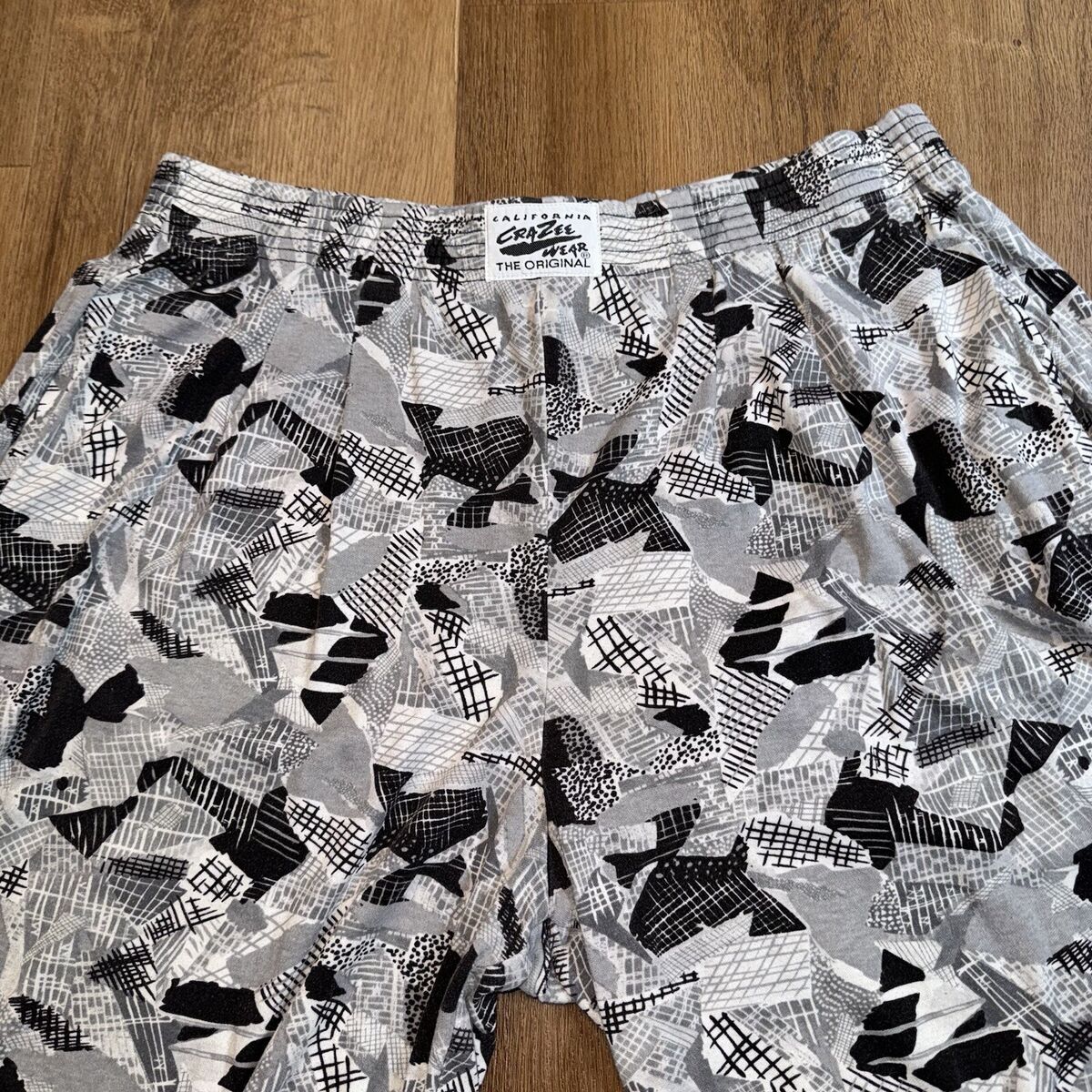Vintage Pants Crazee Wear USA Mens XL Muscle Gym Baggy Vintage Pants Crazee Wear USA Mens XL Muscle Gym Baggy