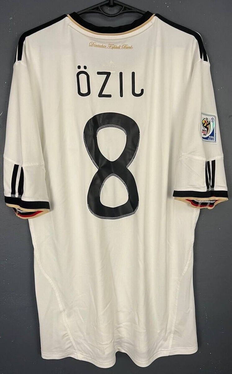MEN'S OZIL #8 GERMANY 2010/2012 DEUTSCHLAND SOCCER FOOTBALL SHIRT
