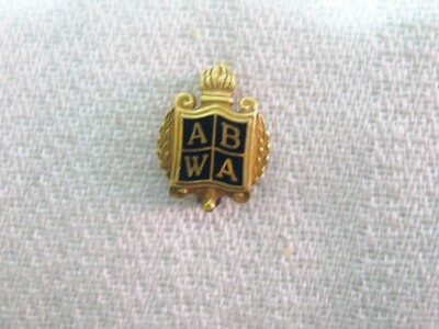 Vintage American Business Woman's Association ABWA 1/10 10K Gold Filled ...