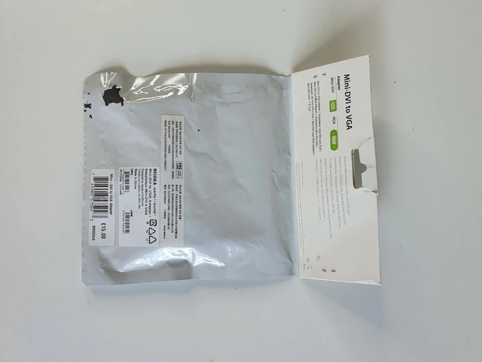 Apple M9320G/A Mini-DVI to VGA Adapter ,(stb2) - Image 2 of 3