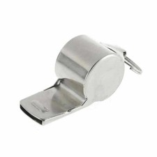 Stainless Steel Sport Game Referee Whistle Emergency Loud Sound Outdoor