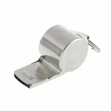 Stainless Steel Sport Game Referee Whistle Emergency Loud Sound Outdoor
