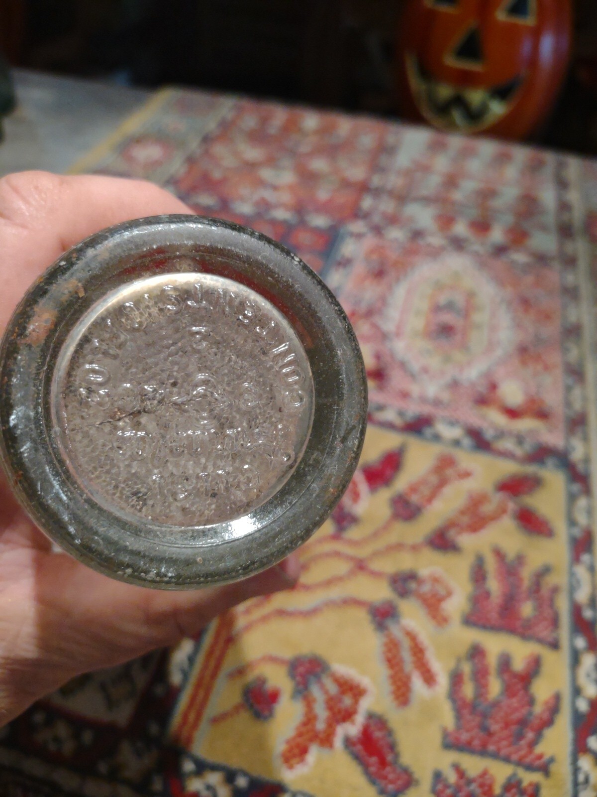 Vintage ACL Glass Bottle 10 ounce Duraglas 1948 TIP Soda