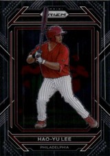2023 Panini Prizm Hao-Yu Lee #44 Philadelphia Phillies