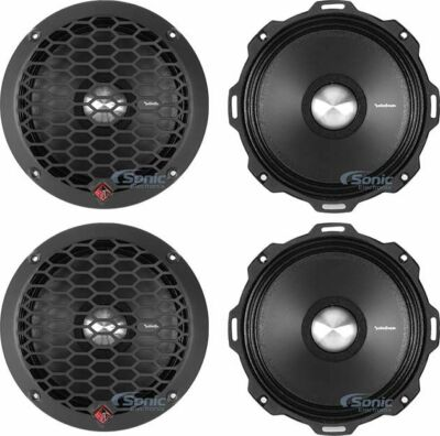 #ad #ad 4 Rockford Fosgate PPS4 6 100W 6.5quot; 4 Ohm Midrange Car Speakers Bundle Package $359.96