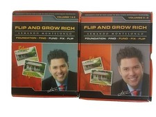 Flip And Grow Rich By Armando Montelongo Vol 1-5 Step By Step R/E Course, unused