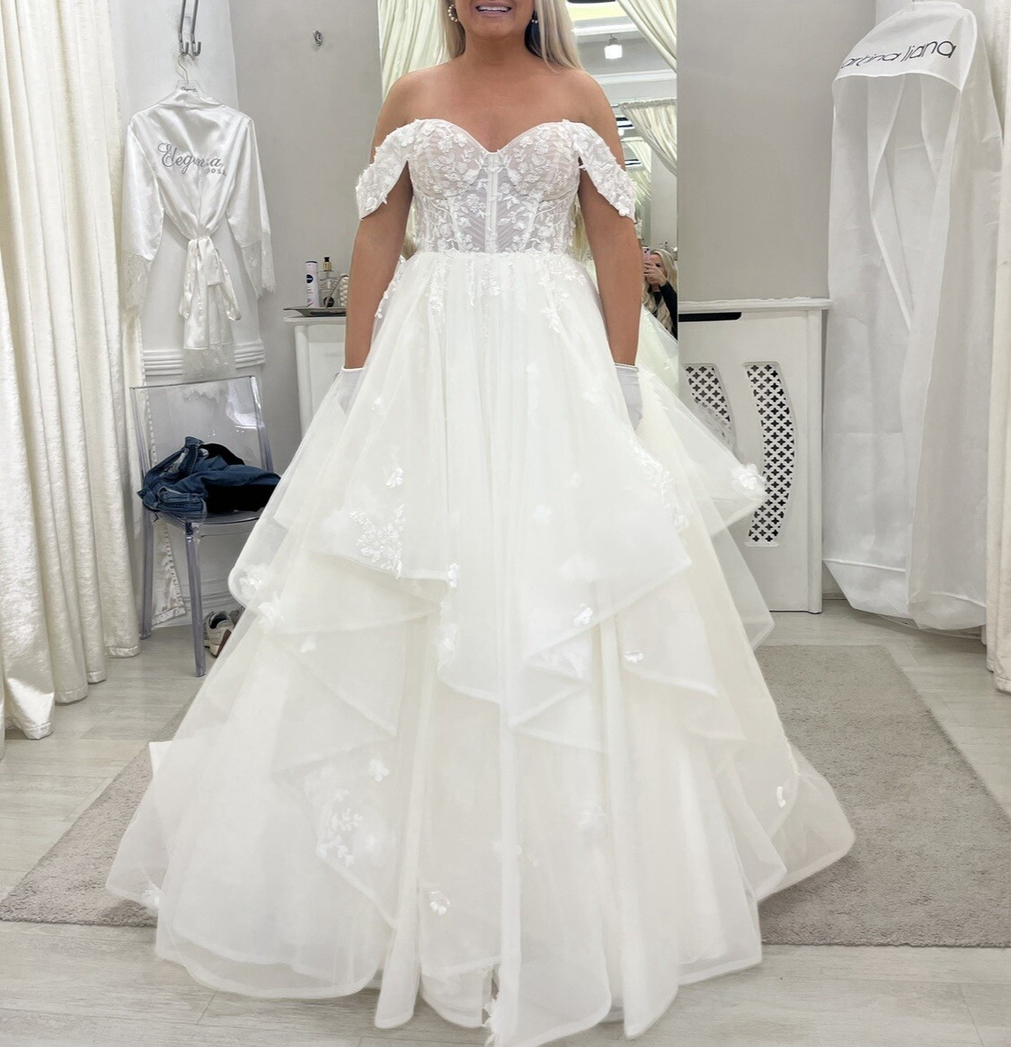 wedding dress size 14 new