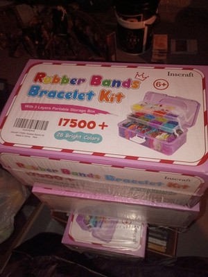 Inscraft Rubber Band Bracelet Making Kit  17500+ 