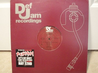 Redman - Let's Get Dirty I Can't Get In Da Club - Vinyl Record 12 - E4593z