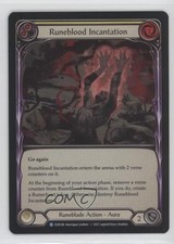 2021 Flesh and Blood - Everfest First Edition Runeblood Incantation #EVR108